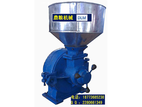 30型磨片式粉碎機(jī)、磨粉機(jī)磨粉機(jī)，磨片式，產(chǎn)量達(dá)1000公斤時(shí),粗細(xì)可調(diào)